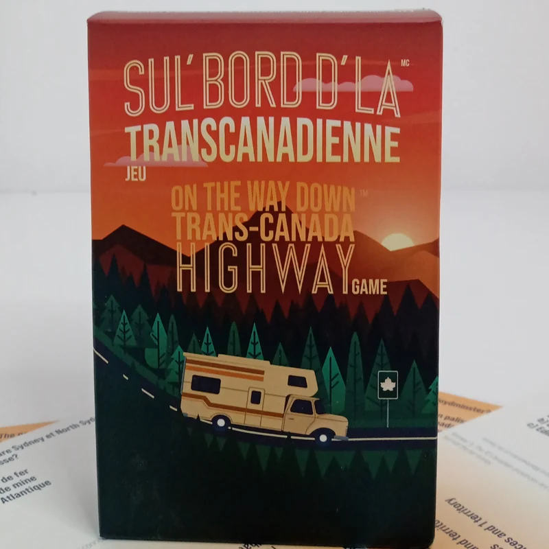 Jeu Sul' bord d'la Transcanadienne