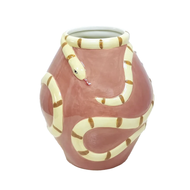 Vase SERPENT - rose