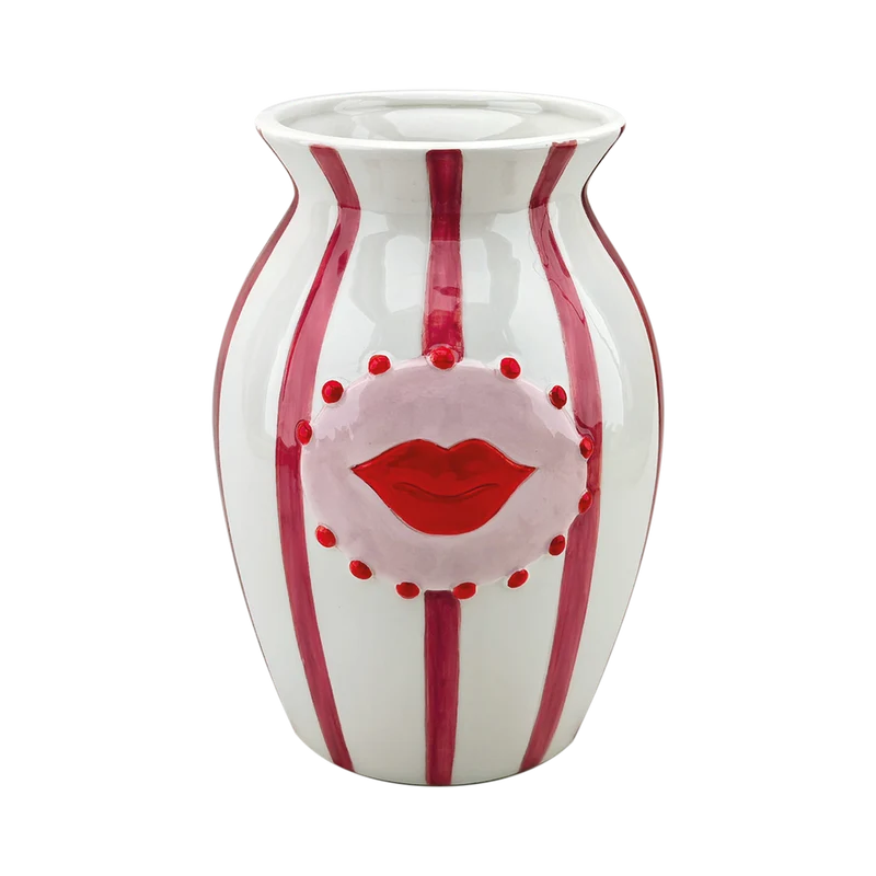 Vase BOUCHE à rayures