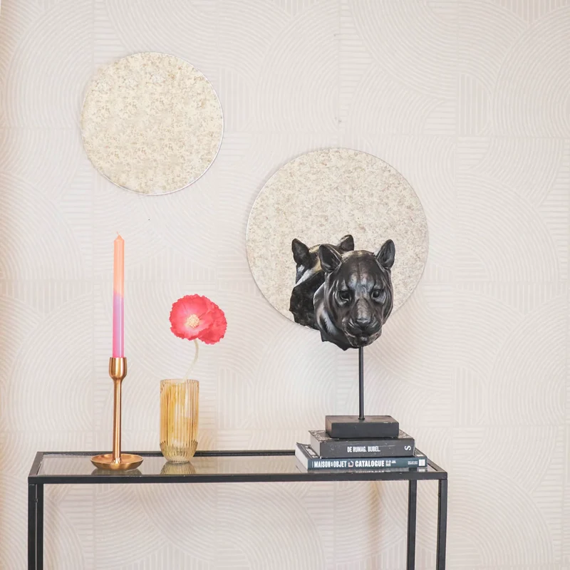 Miroir rond - SMOKEY Glass