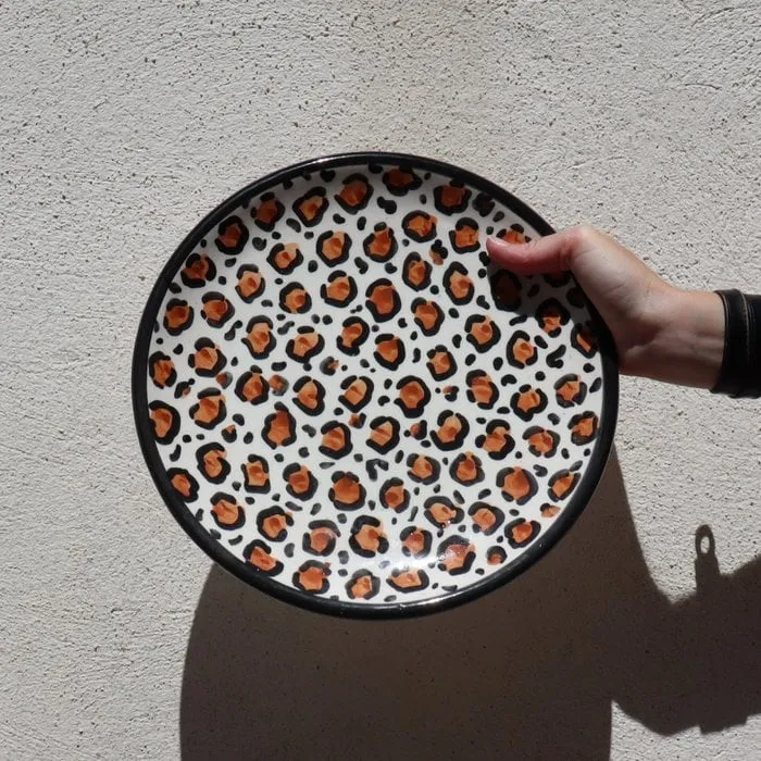 Grandes assiettes plates Fiera (x2)