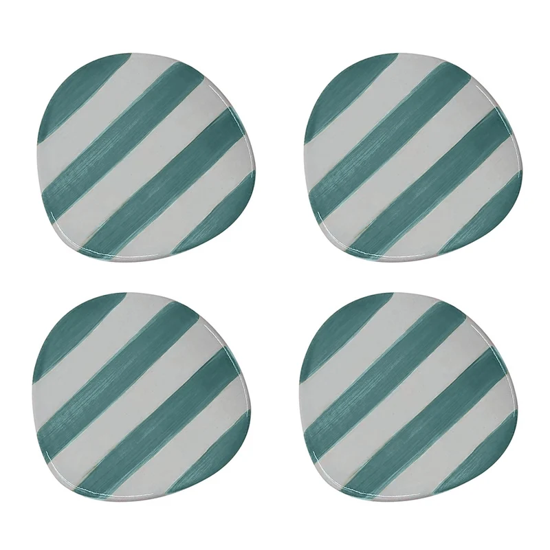 Set de 2 dessous de verre rayés