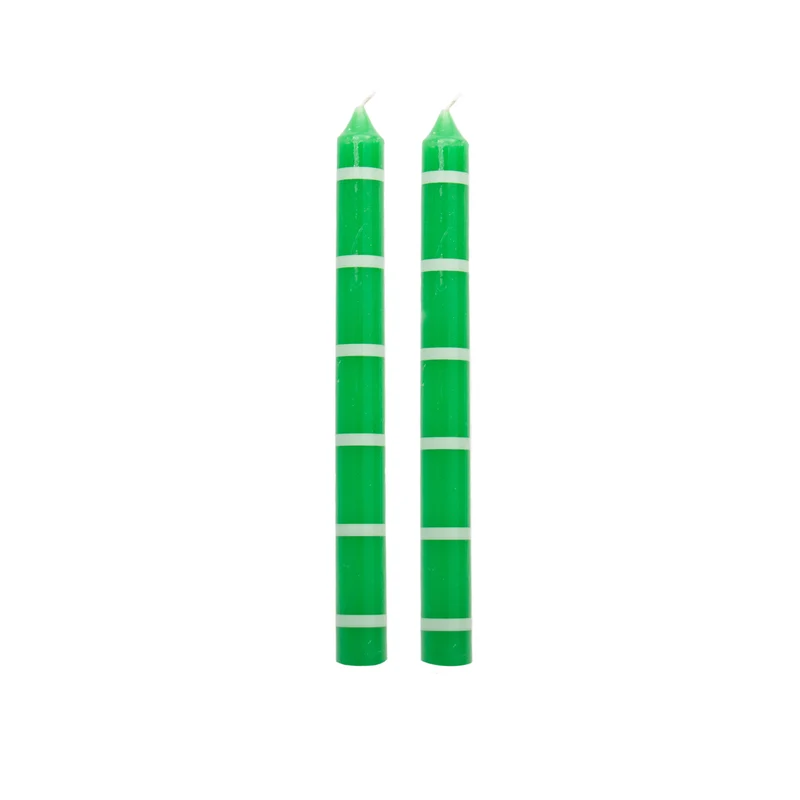 Lot de 2 bougies EMERAUDE