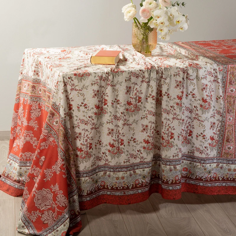 Telo arredo Copridivano Grandecor tuscany Precious in Cotone