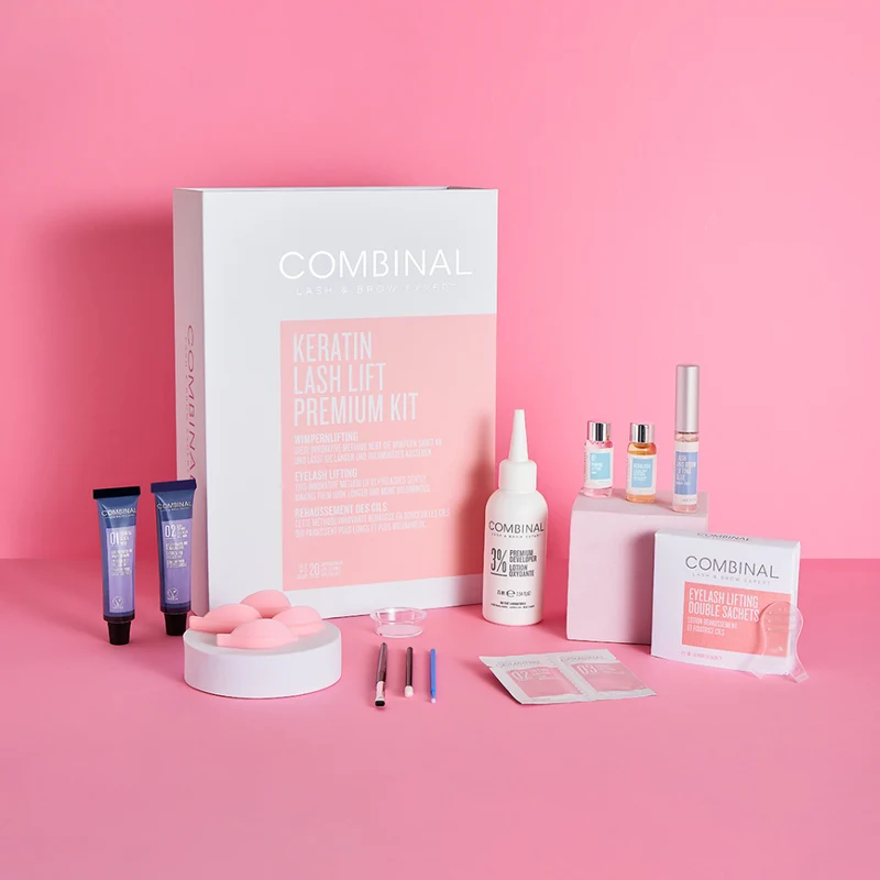 Kit premium keratin lash lift- Kit 20 poses