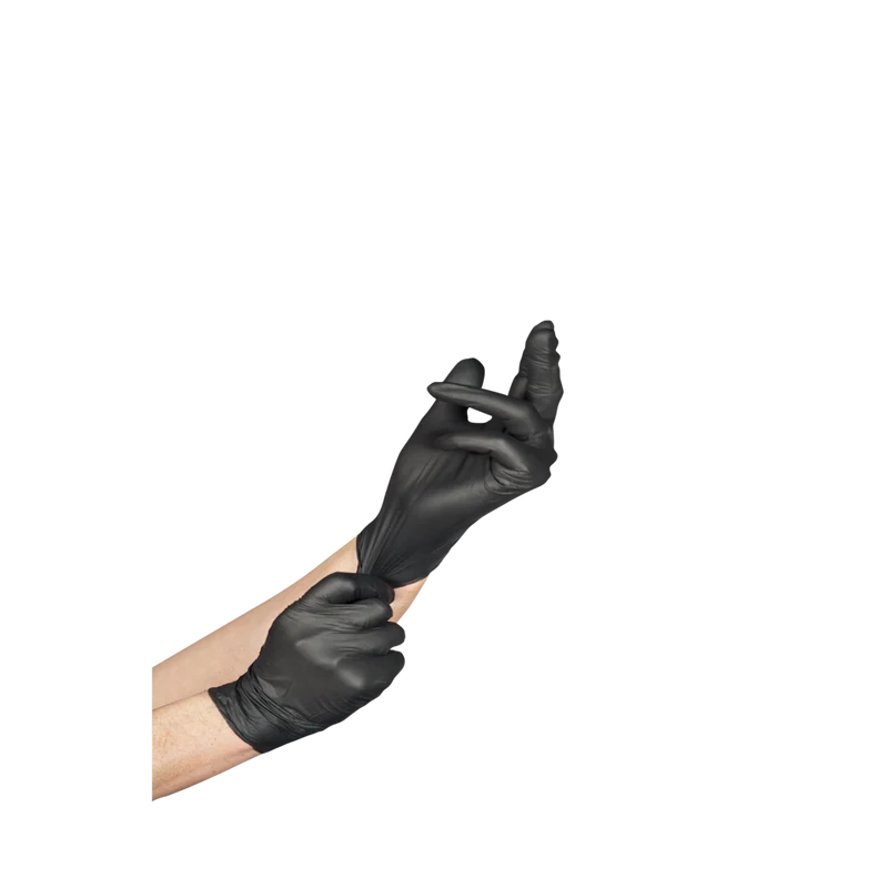 Gants nitrile super black