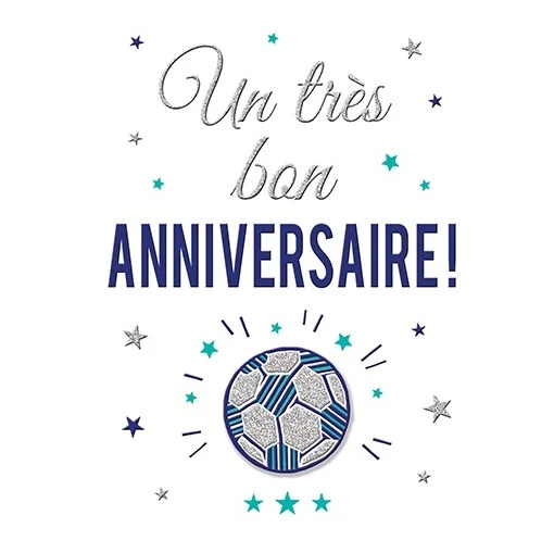 Carte anniversaire Ballon