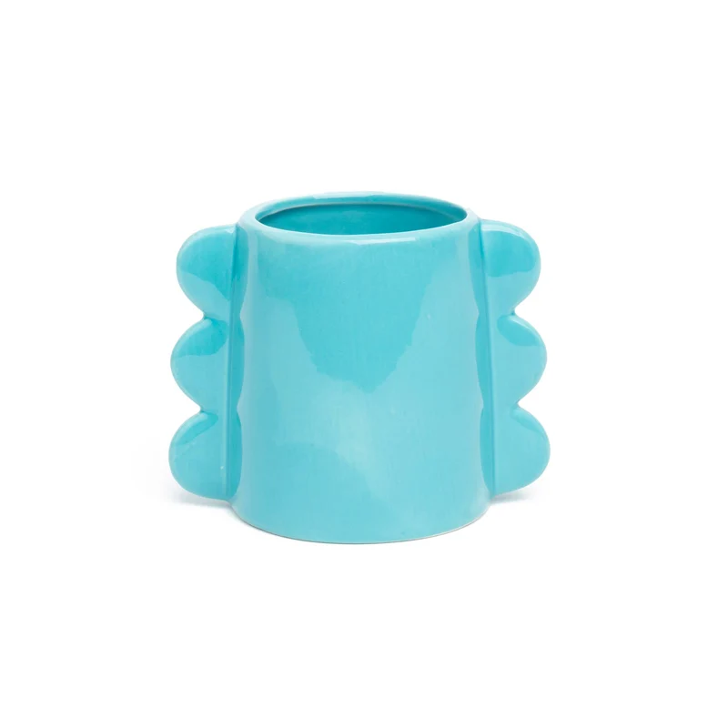 Vase VAGUES - bleu