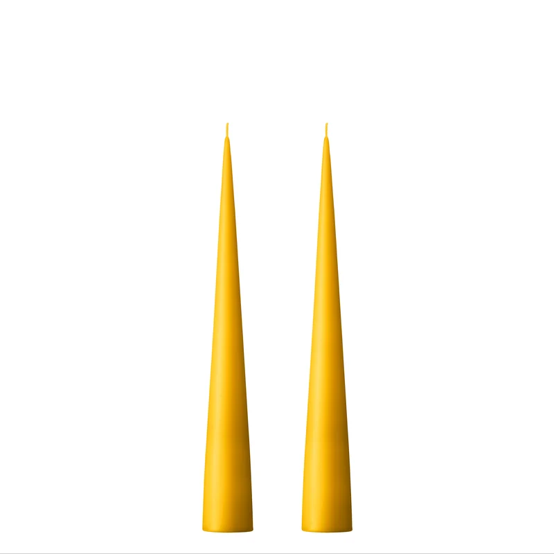 Bougie CONE - 25 cm - N°43 Honey balm