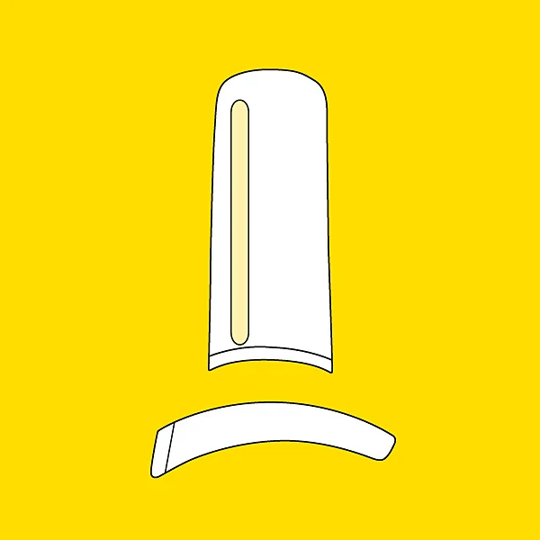 50 tips assortis french curved