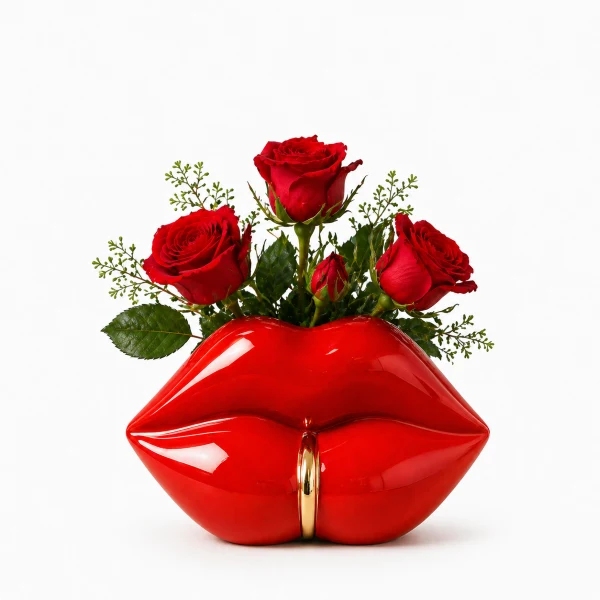 Vase BOUCHE REBELLE