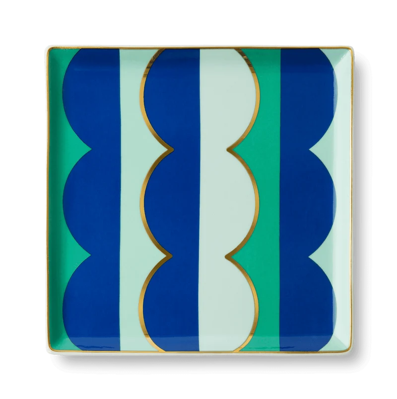 Plateau Riviera Wave - bleu