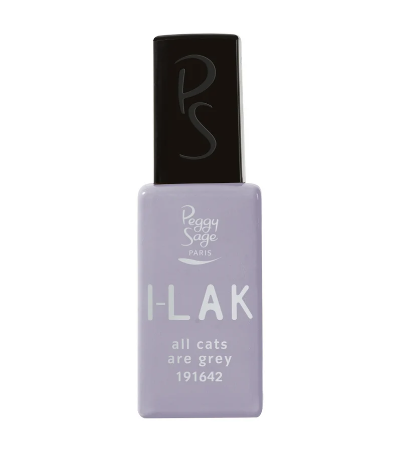I-lAK soak off gel polish all cats are grey