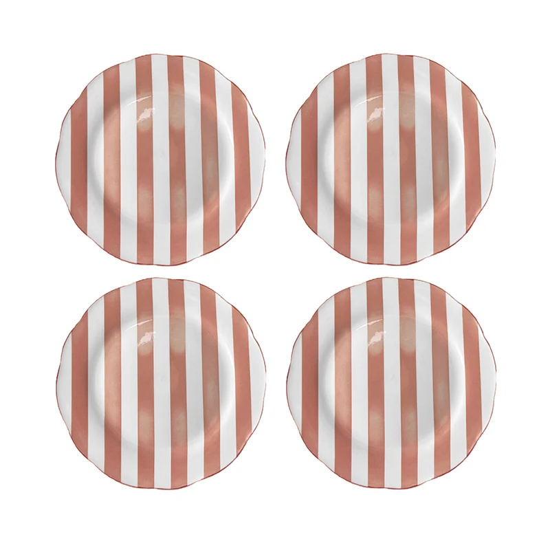 Assiettes TRATTORIA - rose