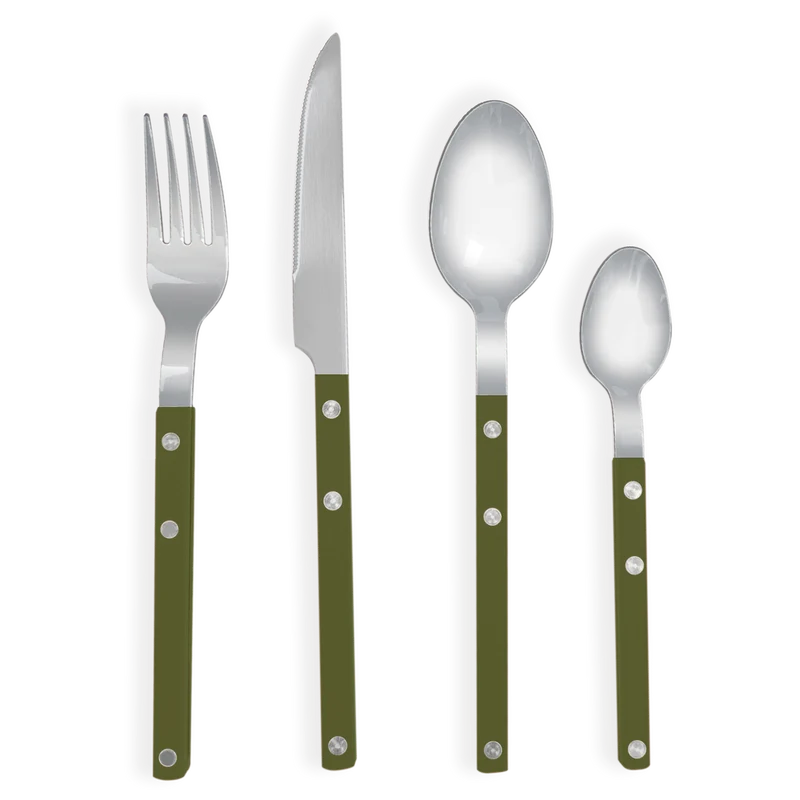 Set de 4 couverts GUSTAVE – kaki