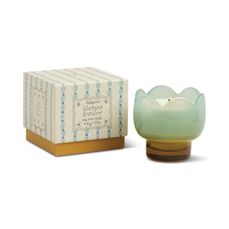 Bougie parfumée TULIPE - Glycine & Saule
