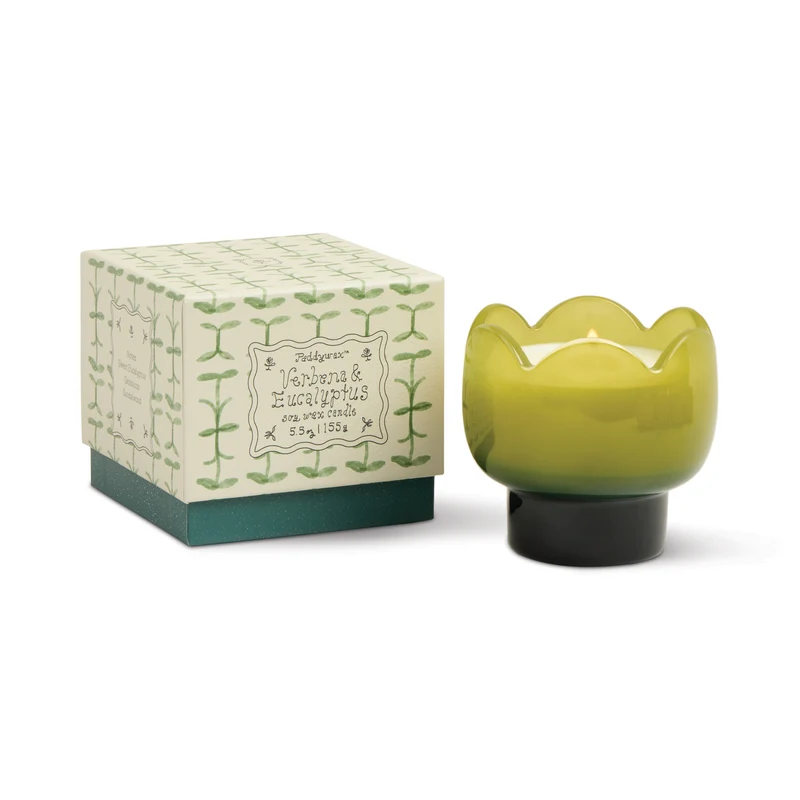 Bougie parfumée TULIPE - Verveine & Citronnelle