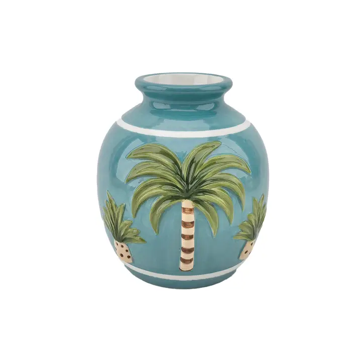 Vase PALMIER bleu
