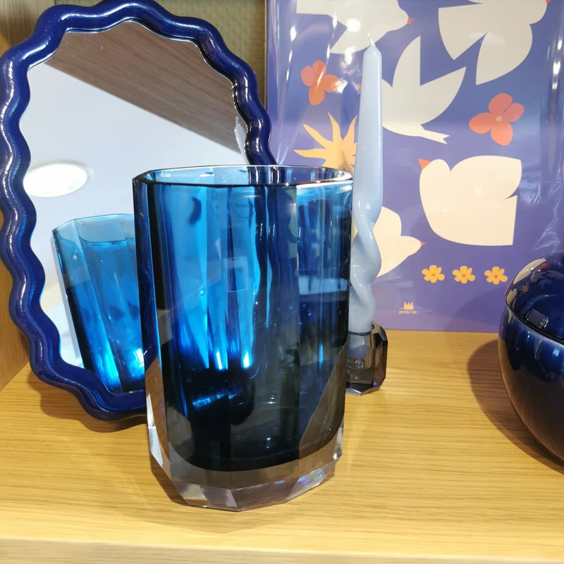 Vase CASHMERE - bleu