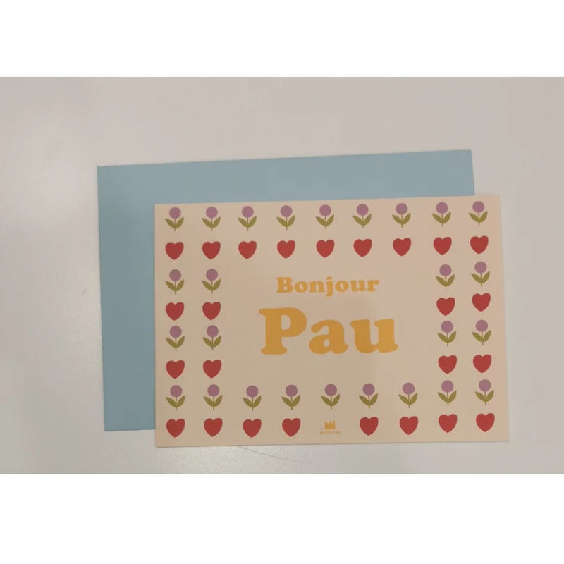Carte - BONJOUR PAU