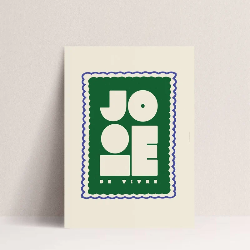 Affiche - JOIE DE VIVRE