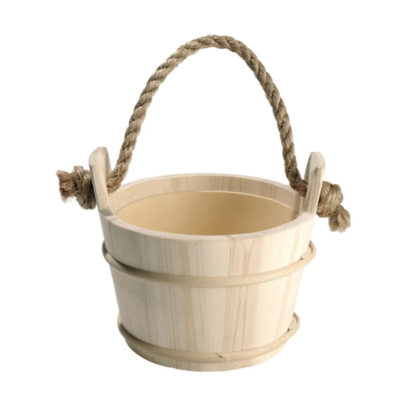 Seau en bois