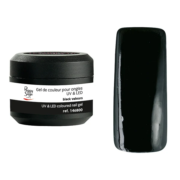 Gel UV&LED Black velours