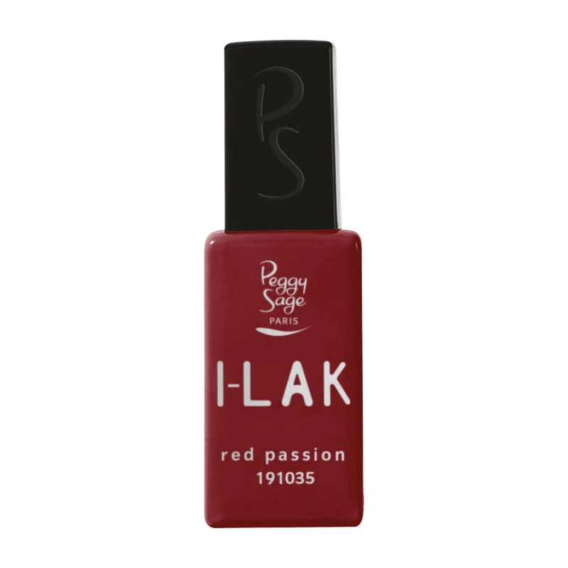 Soak Off Gel Polish - I-LAK Red passion