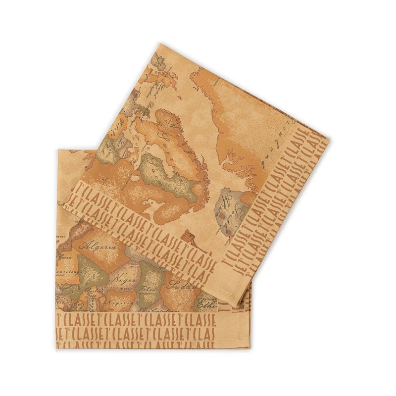 Set 2 Tovaglioli geo classic in Cotone
