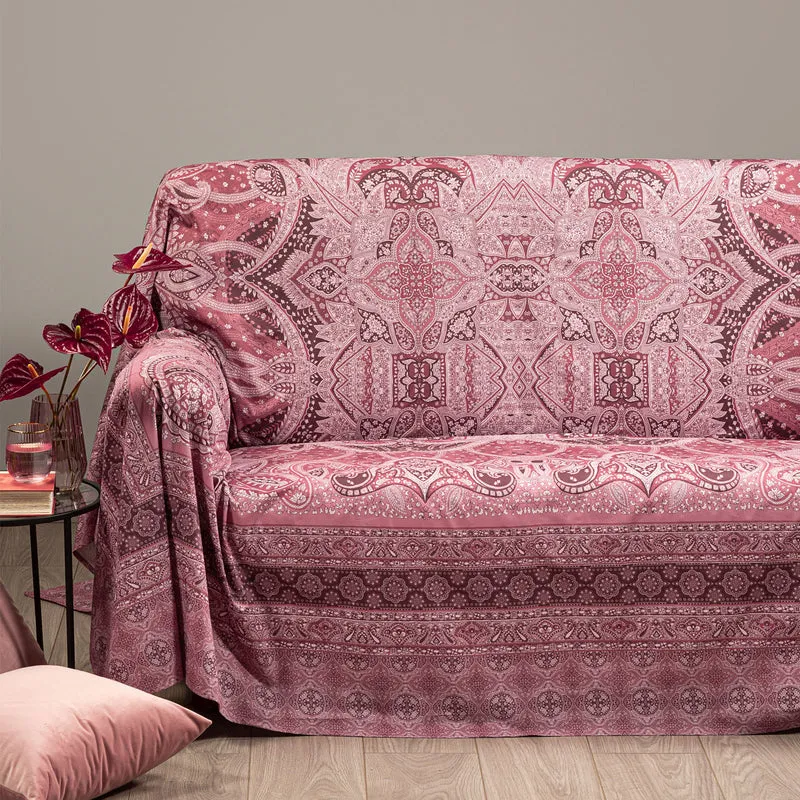 Telo arredo Copridivano Grandecor barry Versailles in Cotone