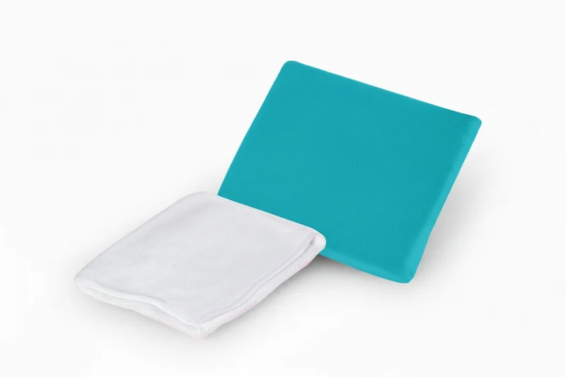 Housse coussin manucure plat