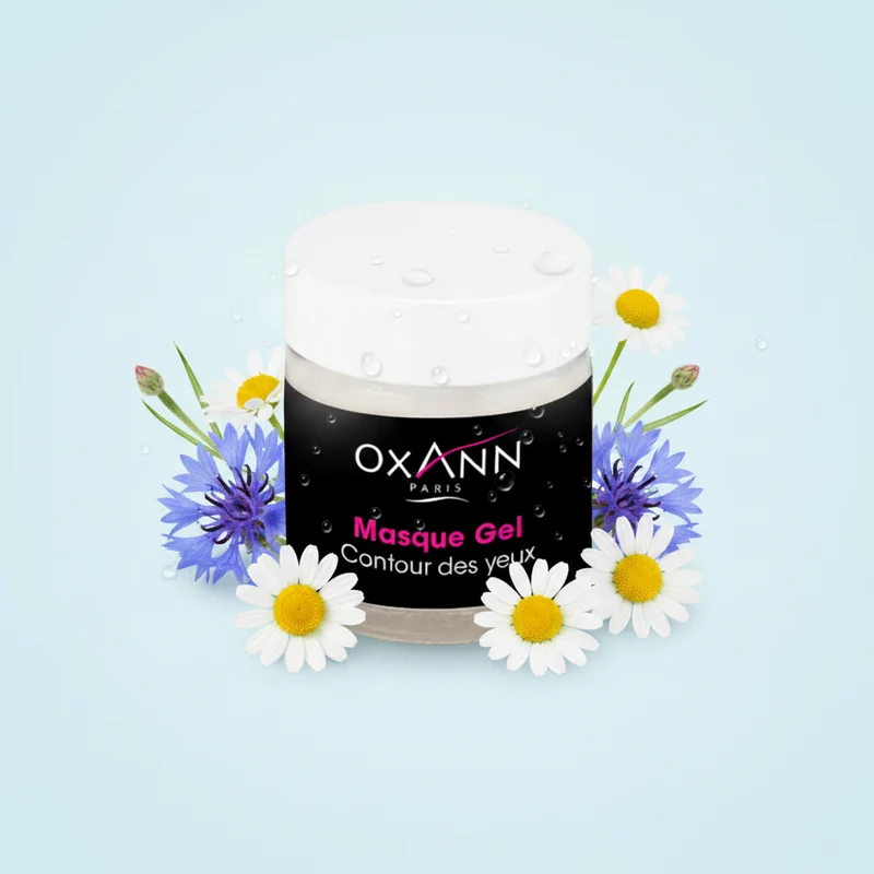 Masque gel contour yeux et lèvres