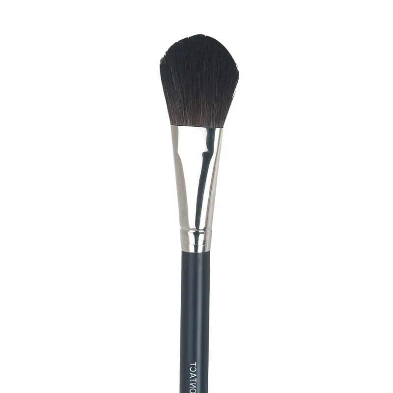 Pinceau blush plat bombé