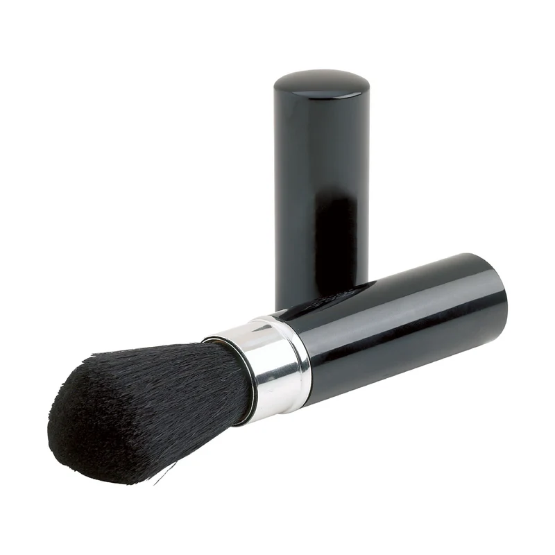 Pinceau blush rétractable noir