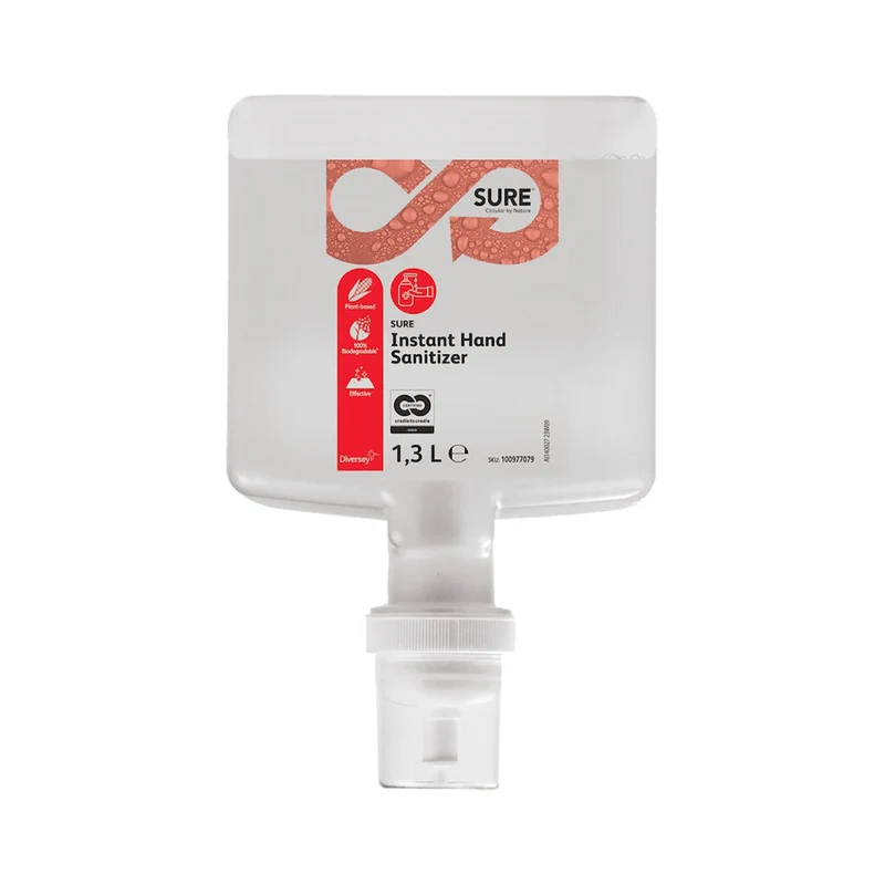 Sure Instant Hand Sanitizer mousse 4x1.3L - Désinfectant instantané parfumé