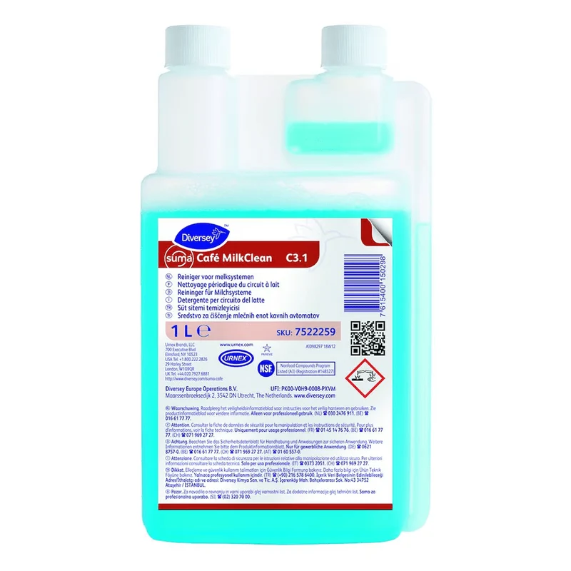 Suma Café Milkclean C3.1 6x1L - Nettoyant pour circuit à lait