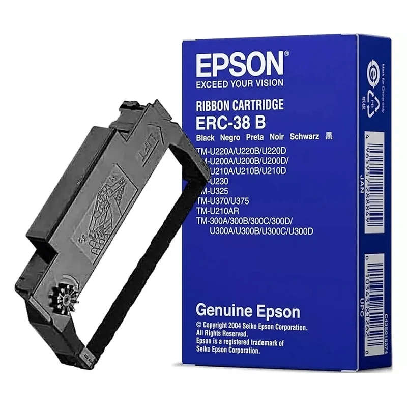 Epson ERC-38B encre noir - Ruban (10pc)