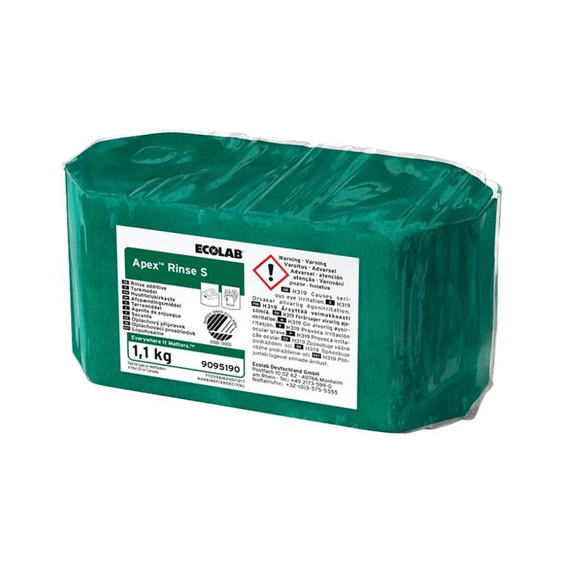 ECOLAB APEX RINSE S - Poudre de rinçage concentrée (1.1kg)