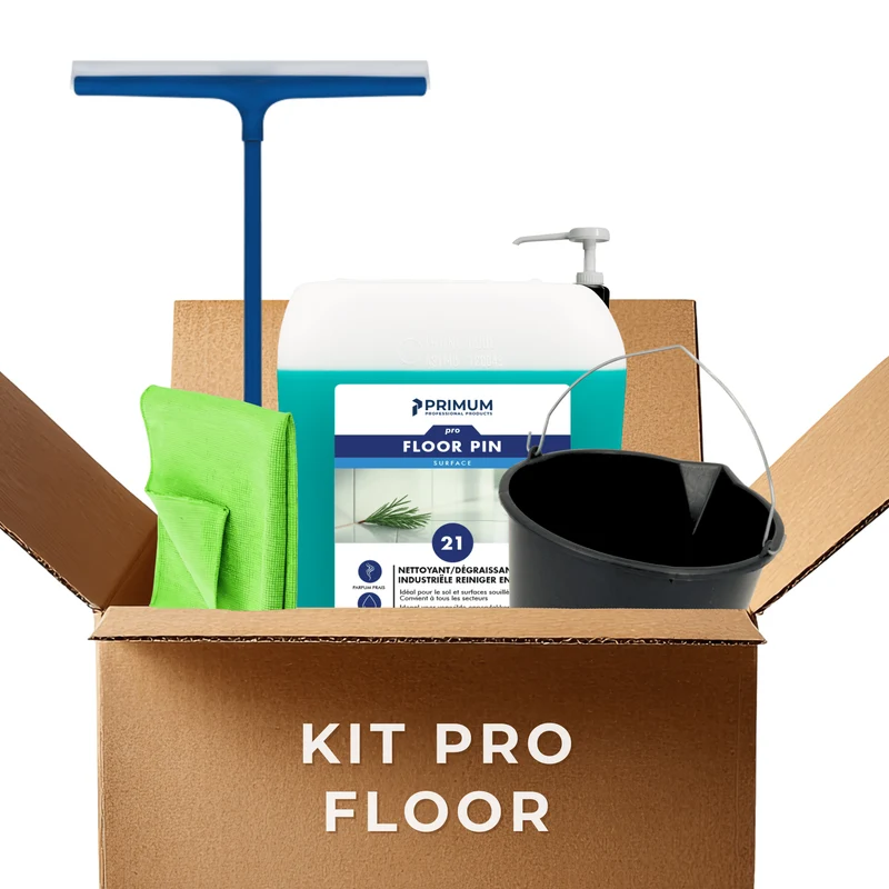KIT PRO FLOOR - Produits & matériel pro pour sol