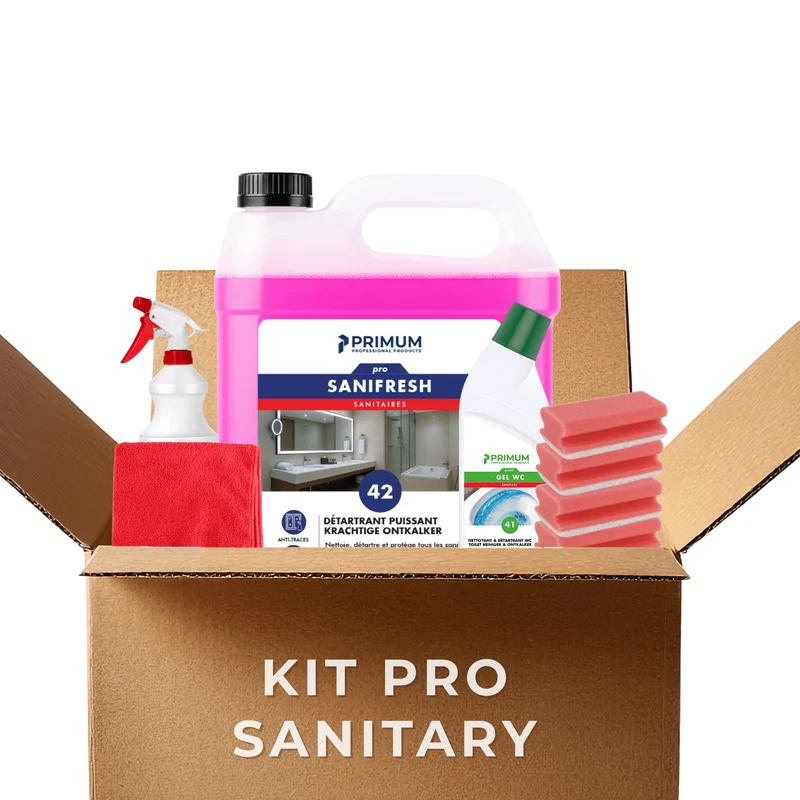 KIT PRO SANITARY - Nettoyage sanitaires professionnel