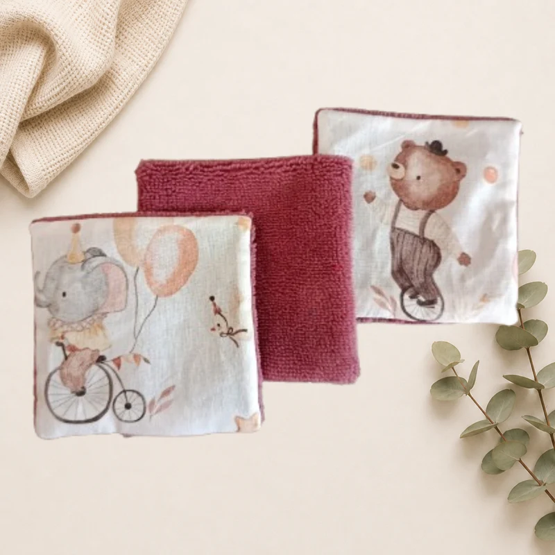 Cotons lavable enfant