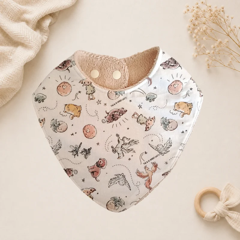 Bavoir bébé artisanal