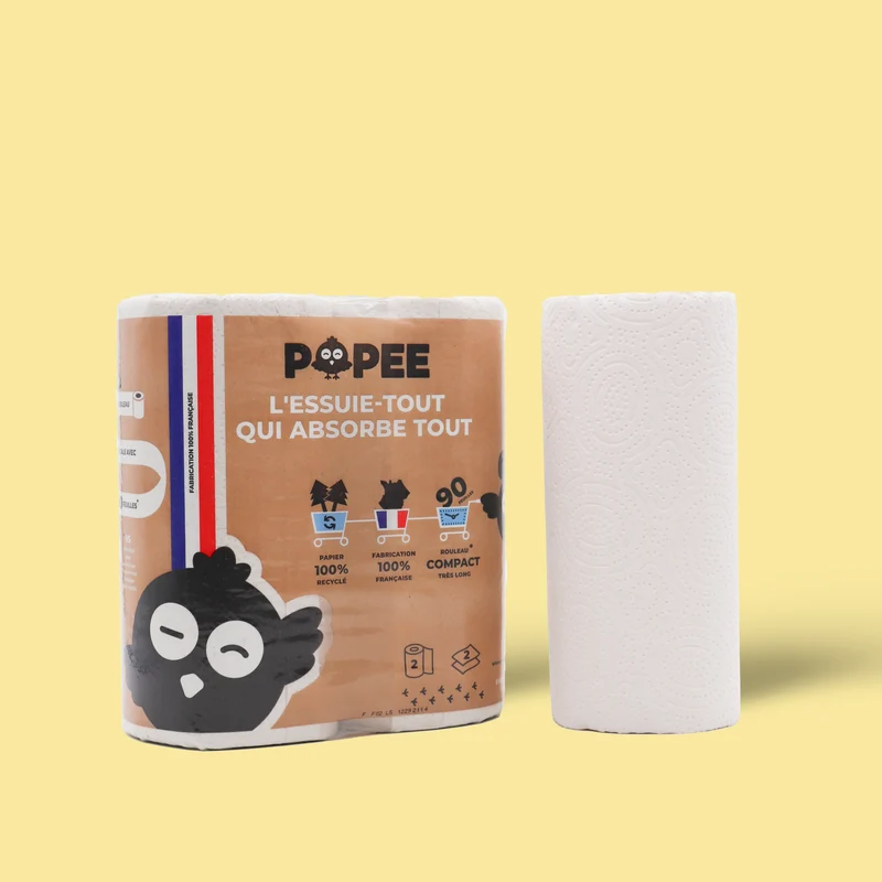 Essuie-tout Ultra-absorbant - 90 Feuilles, qualité Premium