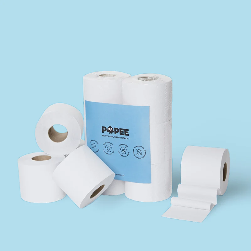 Papier Toilette DOUBLE Épaisseur - 350 Feuilles / Rouleau