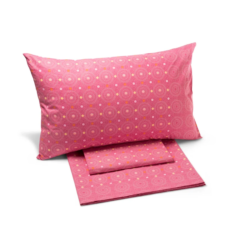 Completo Lenzuola perla Bohemian in Cotone