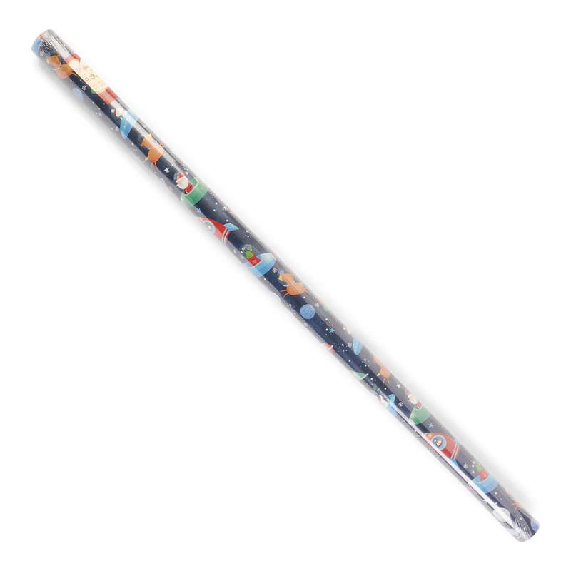 Extra-Wide Holiday Gift Wrap, Single Roll, 360-in x 40-in.