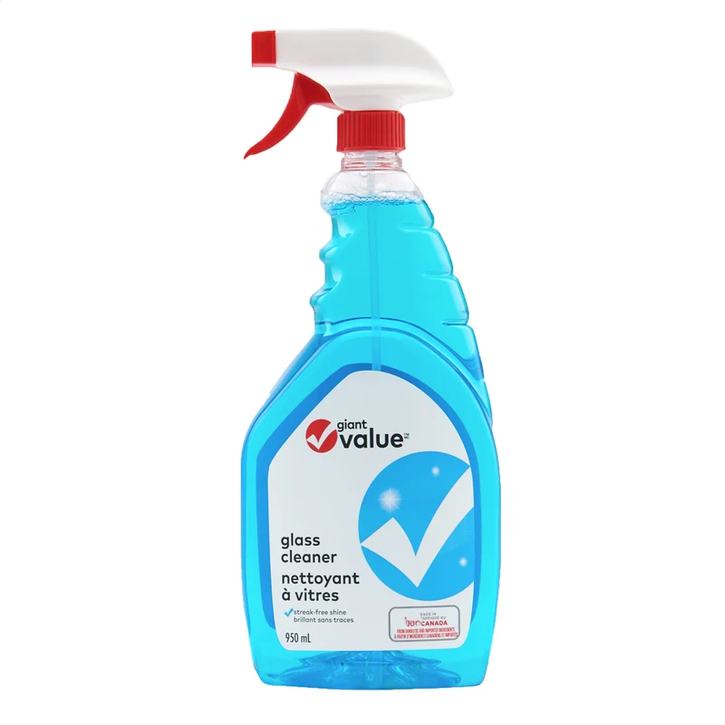 Giant Value Streak-Free Glass Cleaner, 950 ml