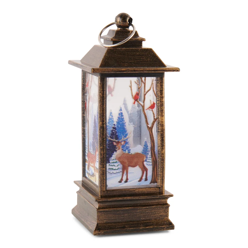 HomeStyles Mini Holiday Lantern, 2.2-in x 4.9-in.
