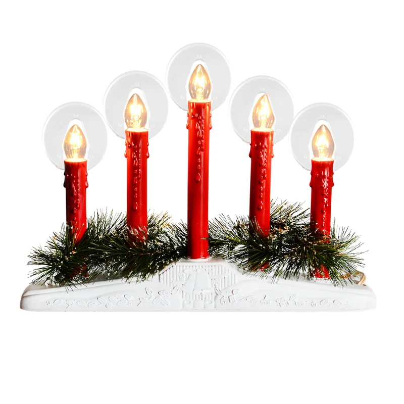5-Light Candelabra, 9.3-in.