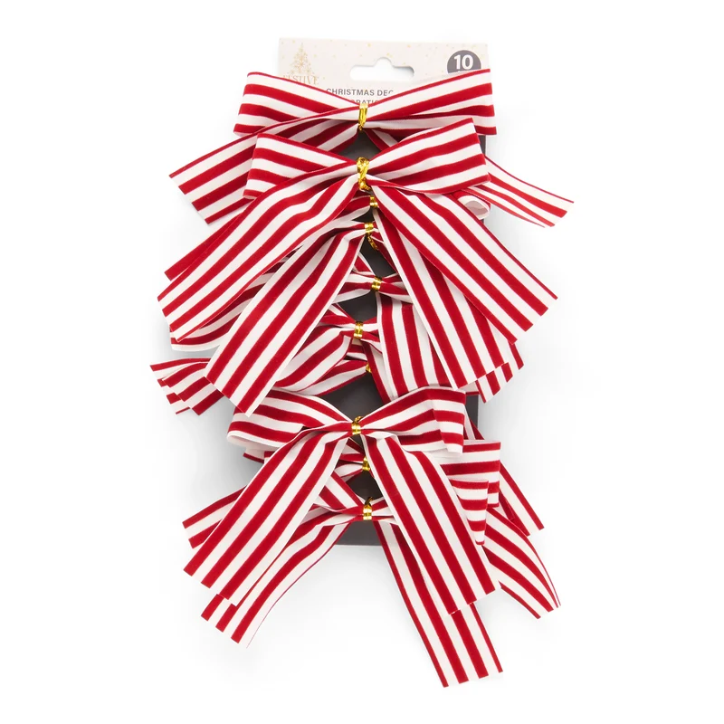 Mini Holiday Bows, 10 Pack
